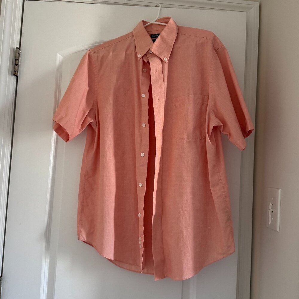 Salmon Button Down Shirt